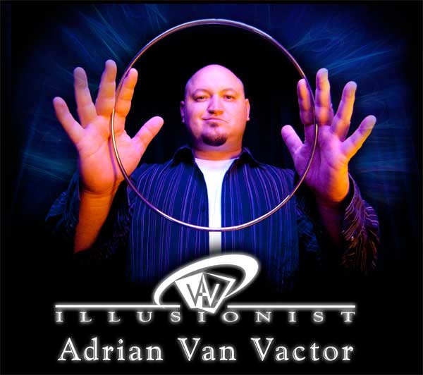 picture of illusionist Adrian Van Vactor