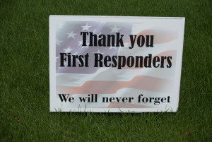 Thank you First Responders