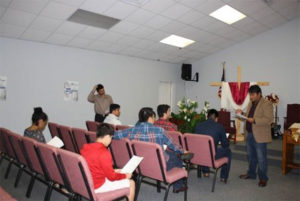 Gomez Gazette, March 2016: FaithSearch teaching at church