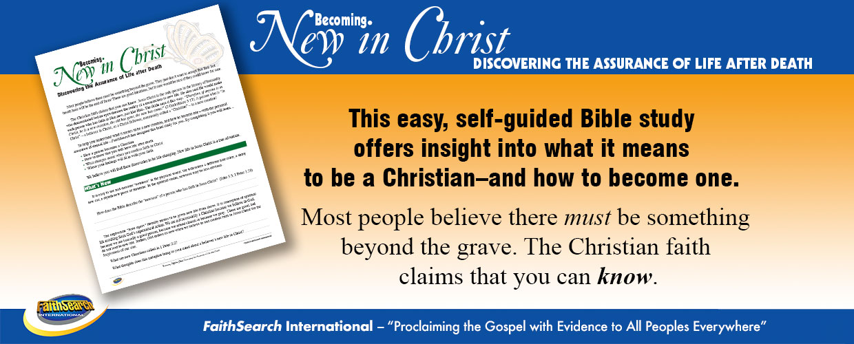 Becoming New in Christ