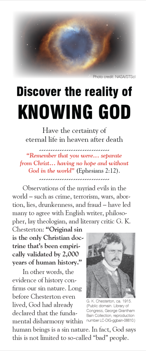 Discovery the Reality of Knowing God